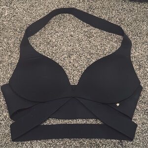 Victoria's Secret Black Halter Wireless Push Size 32A